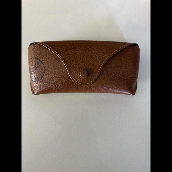 Ray-Ban Sunglasses Case Brown Women’s Eyeglasses Storage - Picture 1 of 7